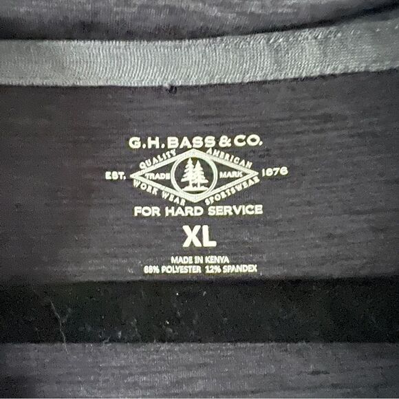 G.H. Bass & Co.Long Sleeve 1/4 Zip Pullover Size Extra Large - Picture 3 of 5